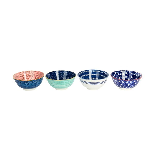 Set de 4 boluri ceramice Kitchen Craft, ø 16,5 cm-image-4