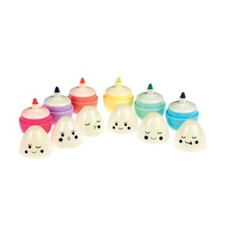 Set 6 pixuri în formă de ou Rex London Emoji Egg