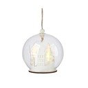 Decorațiune luminoasă de Crăciun albă suspendată ø 9 cm Myren – Markslöjd