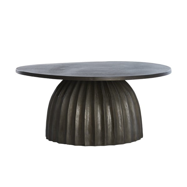 Măsuță auxiliară rotundă din metal ø 70 cm Veglia – Light & Living