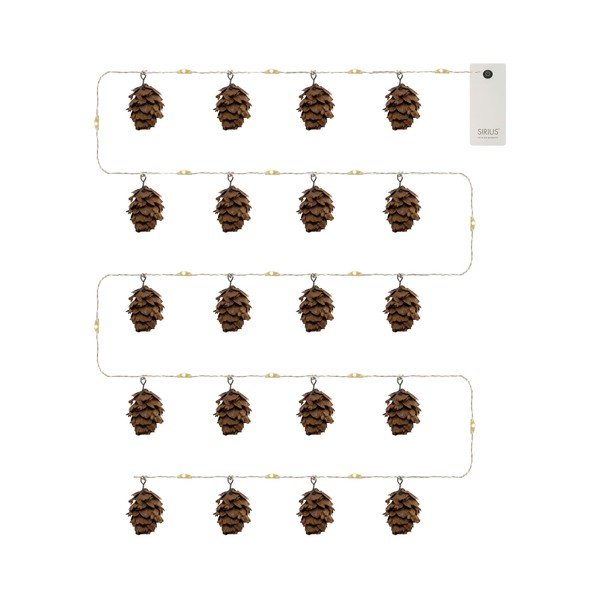 Ghirlandă luminoasă cu 20 de becuri lungime 200 cm Molly – Sirius