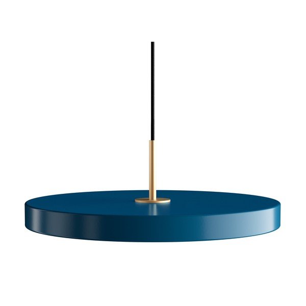 Lustră UMAGE Asteria, Ø 43 cm, albastru petrol