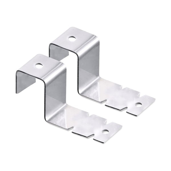 Cârlige 2 buc. din oțel inoxidabil - Maximex