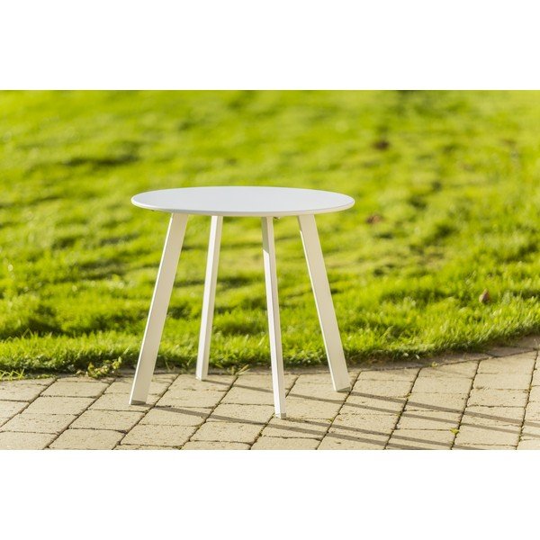 Măsuță de grădină Timpana Mismo, alb-image-1