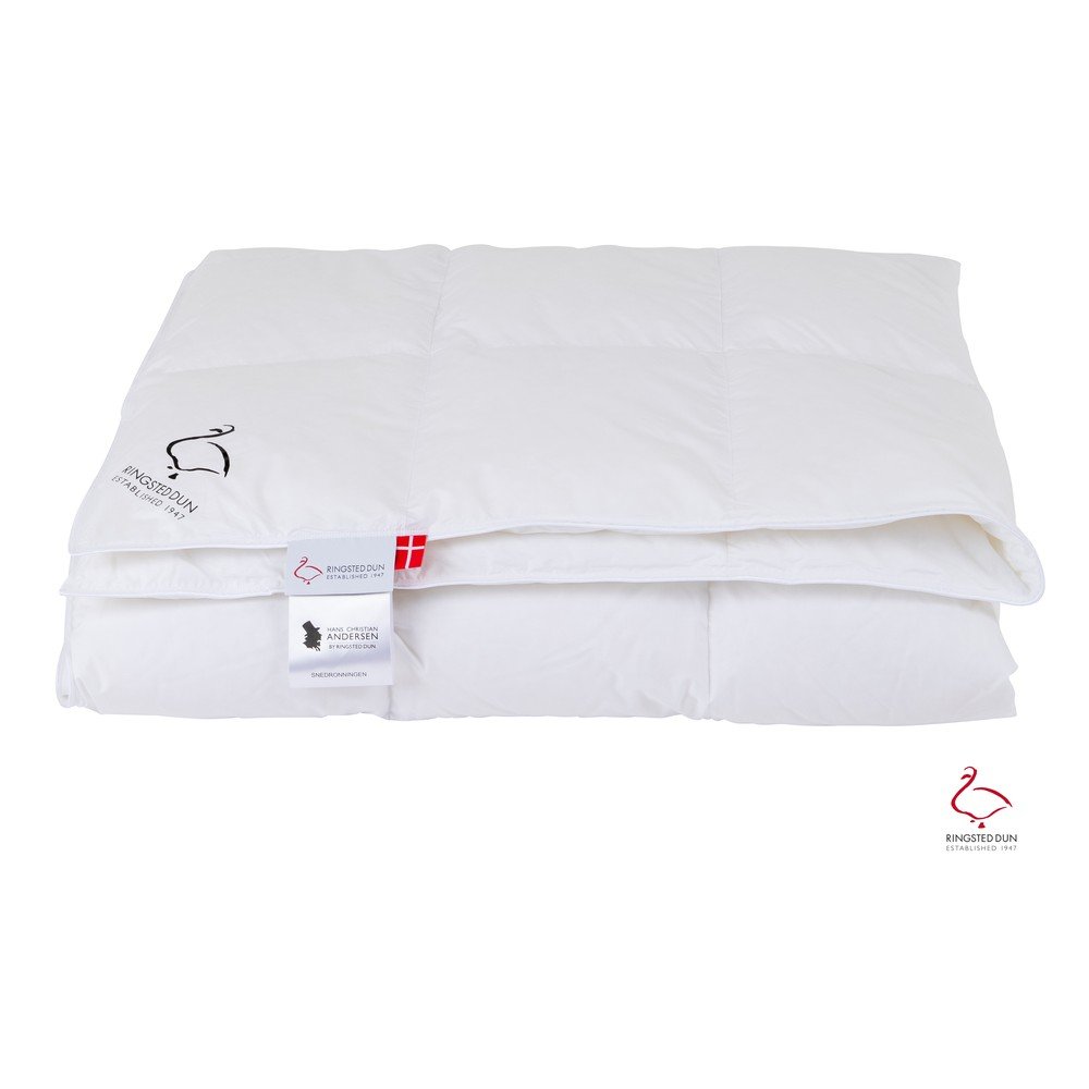 Pilotă cu umplutură de pene pentru vară 200x220 cm Snow Queen – Ringsted Dun