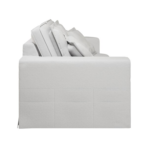 Canapea albă 196 cm Nora – Ropez-image-4