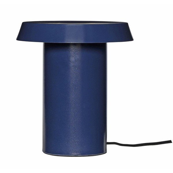 Lampă de masă din metal albastru Keen - Hübsch