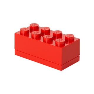 Cutie depozitare LEGO® Mini Box, roșu