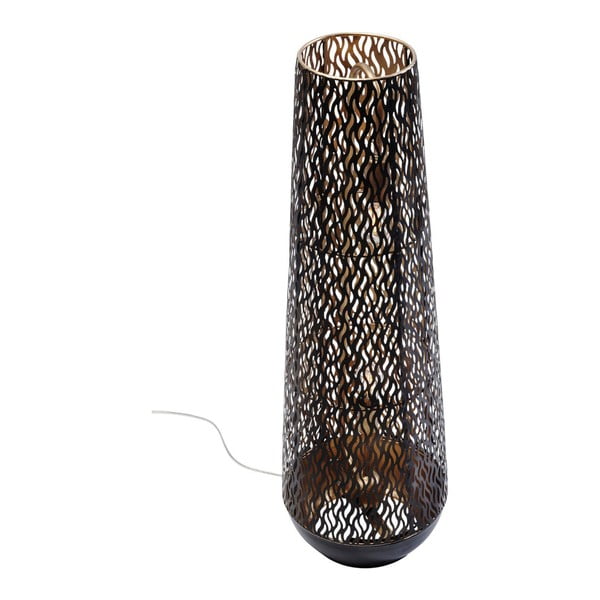 Lampadar Kare Design Flame, înălțime 76 cm, negru