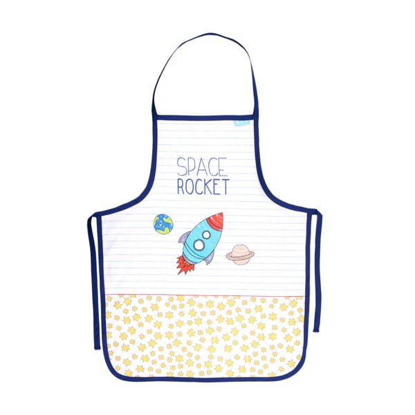 Șorț de bucătărie pentru copii din bumbac Space Rocket – Mr. Fox