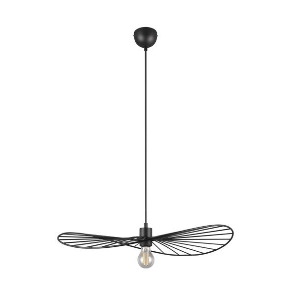 Lustră negru-mat ø 60 cm Chapeau – Reality