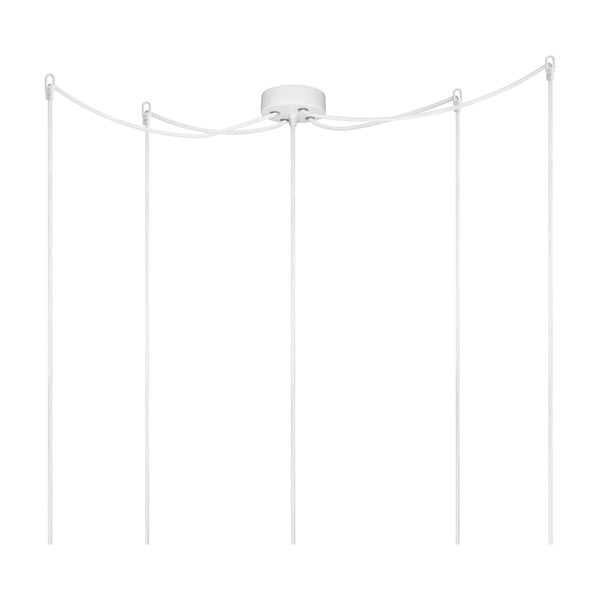 Corp de iluminat cu 5 cabluri Sotto Luce Cero Basic, alb-image-3