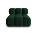 Modul pentru canapea verde cu tapițerie din catifea (de mijloc) Bellis – Micadoni Home