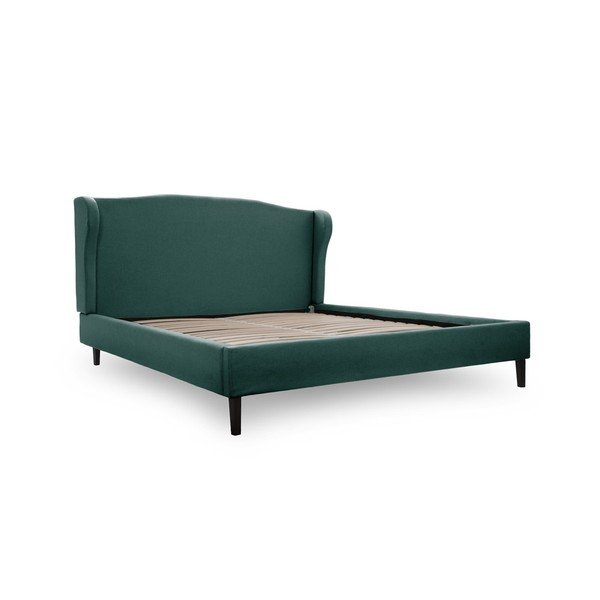 Pat Vivonia Windsor 160 x 200 cm, albastru - verde, picioare culoare negru-image-4