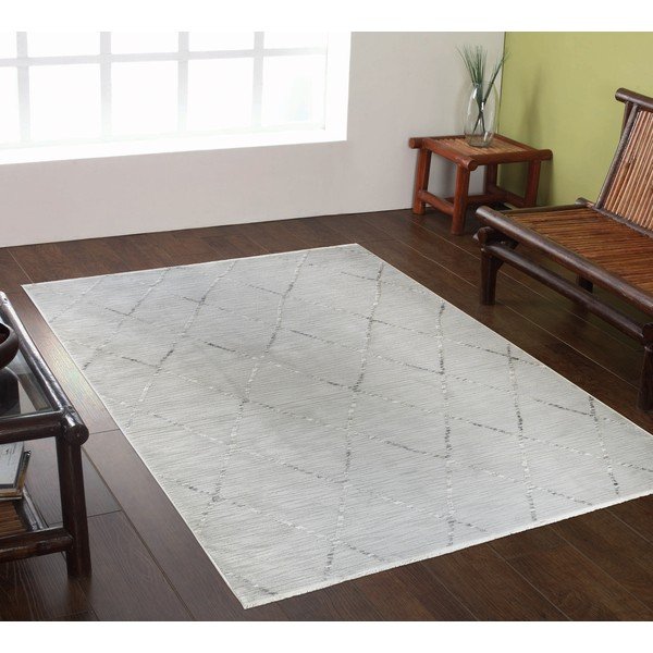 Covor gri 80x150 cm Jaipur – Webtappeti-image-1