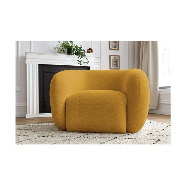 Fotoliu galben Celine – Bobochic Paris-image-1