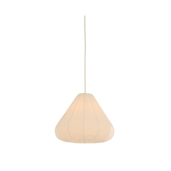 Lustră crem cu abajur din hârtie ø 10 cm Sarella – Light & Living-image-2