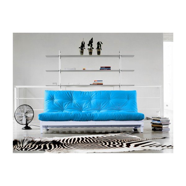 Canapea extensibilă Karup Fresh White/Horizon Blue-image-2