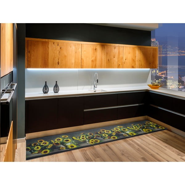 Covor Universal Ricci Sunflowers, 52 x 100 cm-image-1