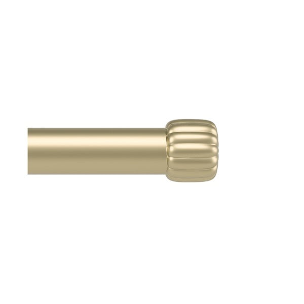 Galerie de perdea auriu mat extensibilă din oțel 168 - 305 cm Cleo – Umbra