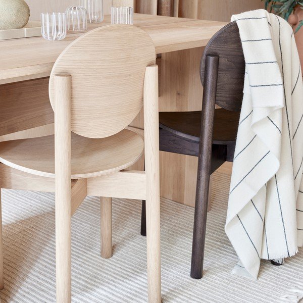 Scaun de dining în culoare naturală deschisă din lemn de frasin Oy – OYOY Living Design-image-1