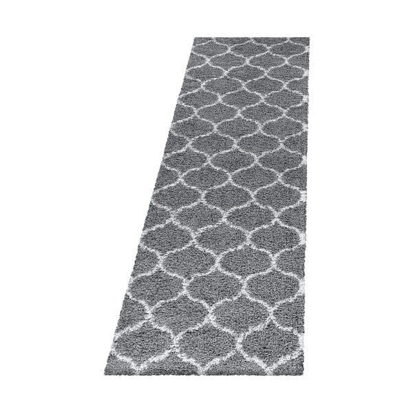 Covor tip traversă gri 80x250 cm Salsa – Ayyildiz Carpets