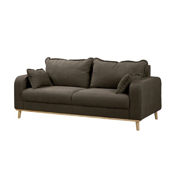 Canapea maro 193 cm Beata – Ropez-image-2