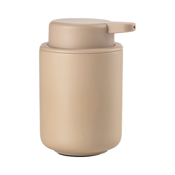 Dozator de săpun lichid bej din gresie ceramică 250 ml Ume – Zone