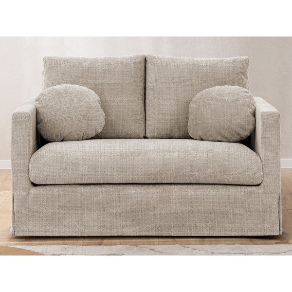 Canapea bej 140 cm Paphos – Ropez-image-3