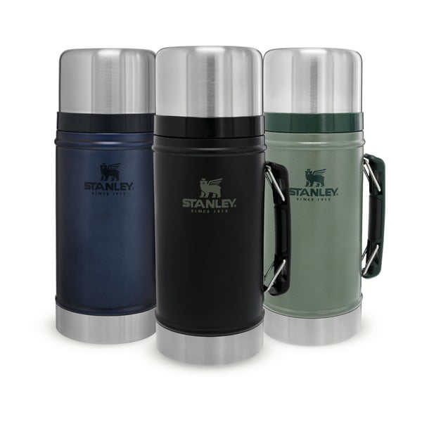 Termos negru pentru mâncare din oțel inoxidabil 940 ml Legendary Classic Black – Stanley-image-1