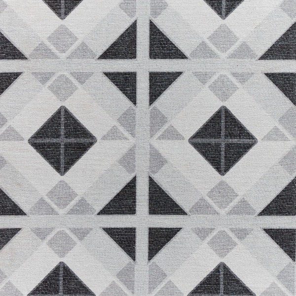 Covor tip traversă gri deschis-gri închis lavabil 76x230 cm Victoria Light – Think Rugs-image-2