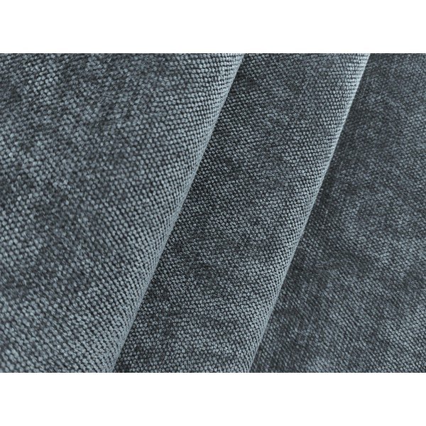 Colțar albastru prăfuit cu tapițerie din chenille (în formă de "U") Omao – Makamii-image-4