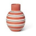 Vază din ceramică Kähler Design Nuovo, înălțime 14,5 cm, roz-alb