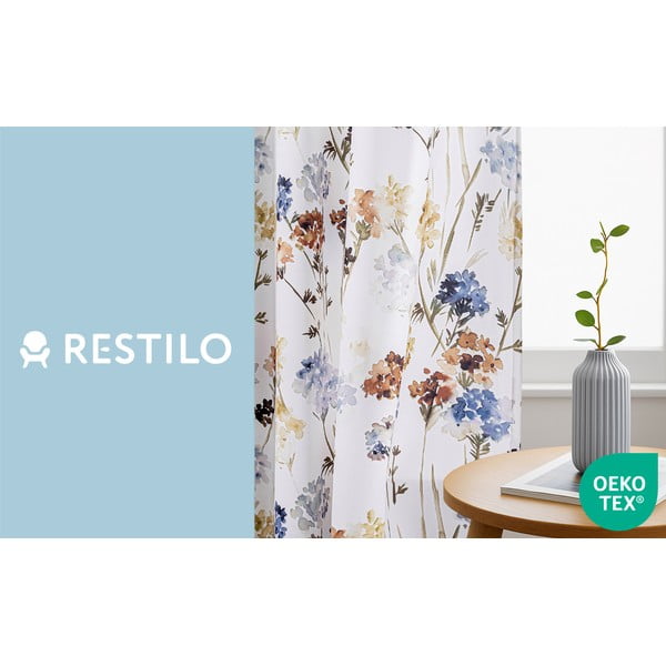 Draperie albă dimout (semi-opacă) 135x250 cm Solkone – Restilo-image-3