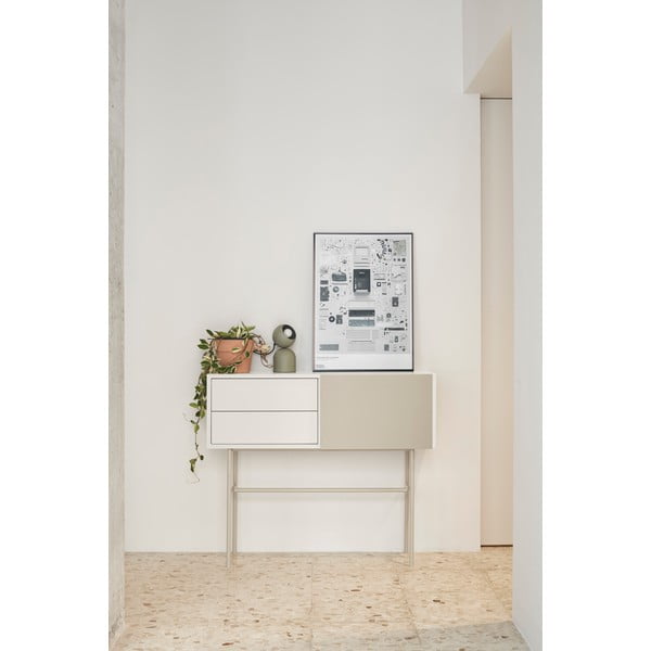 Masă consolă bej-crem 35x110 cm Nube – Teulat-image-1