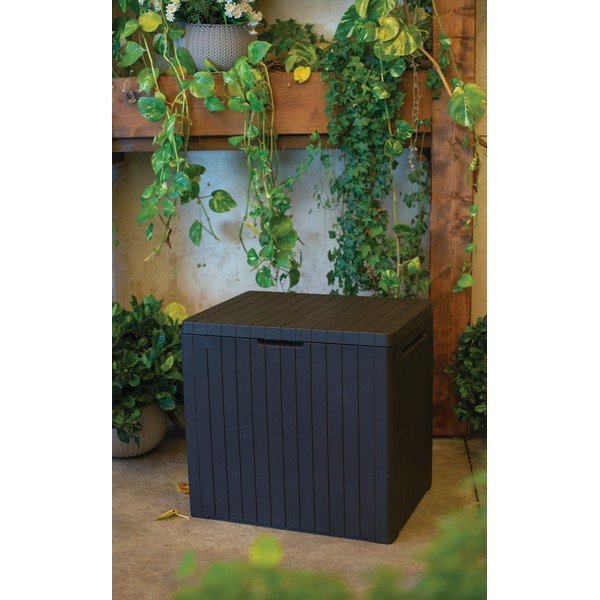 Cutie de depozitare pentru grădină gri City – Keter-image-1