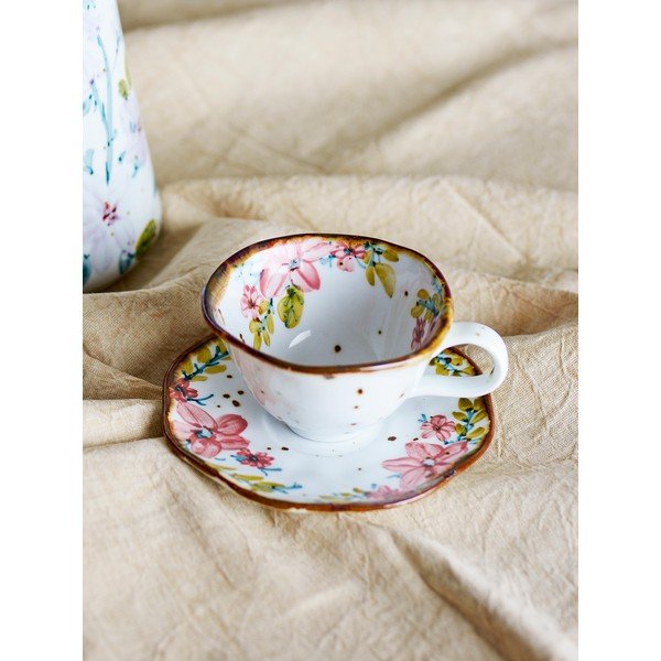Cești 4 buc. din gresie ceramică Savina – Bloomingville-image-1