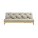 Canapea variabilă KARUP Design Fresh Natural, gri - bej