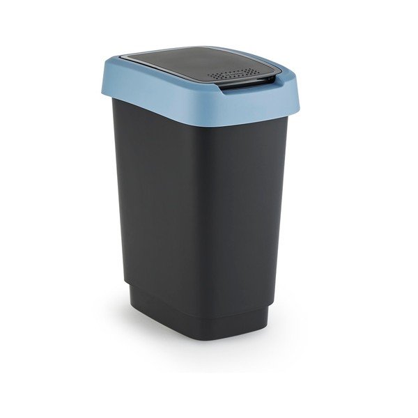 Coș de gunoi din plastic reciclat 10 l Twist - Rotho-image-2