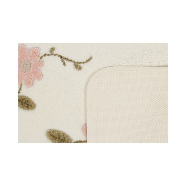 Set 2 covorașe de baie Confetti Bathmats Margherita White-image-4