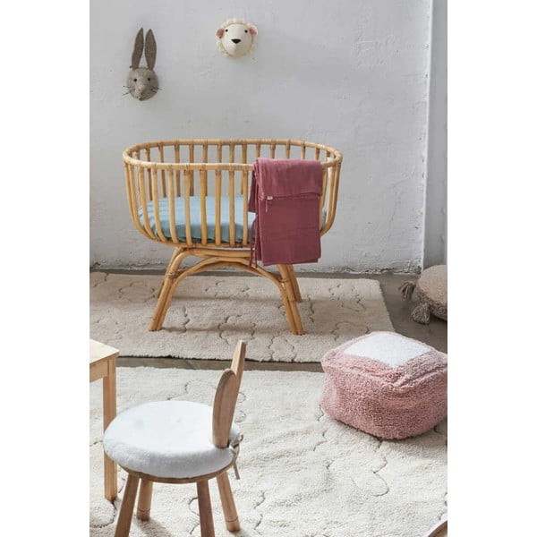 Covor pentru copii crem lavabil/țesut manual din bumbac 140x200 cm Clouds – Lorena Canals-image-1