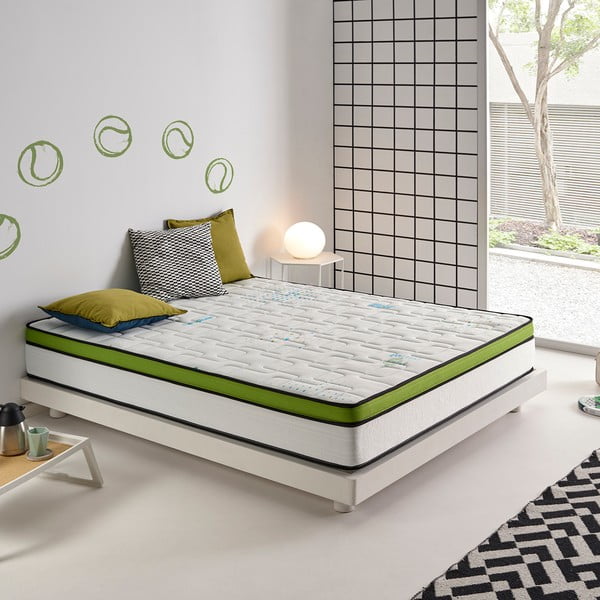 Saltea fermă/mediu-fermă din spumă reversibilă 180x200 cm Sport Energy Pro – Moonia-image-2