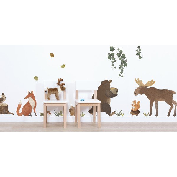 Folie cu stickere 30x42 cm Woodland Rabbit & Friends – Lilipinso-image-1