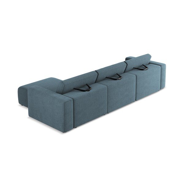 Colțar modular albastru (cu colț pe partea dreaptă) Kalea – Makamii-image-4