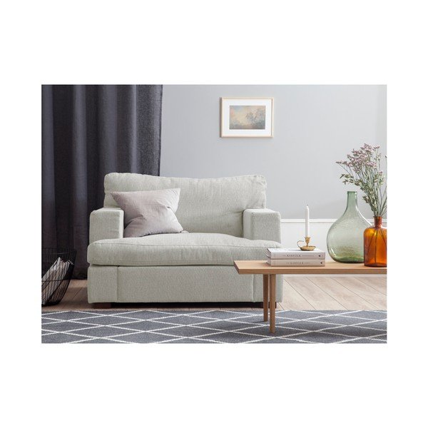Fotoliu Windsor & Co Sofas Charles, alb crem-image-2