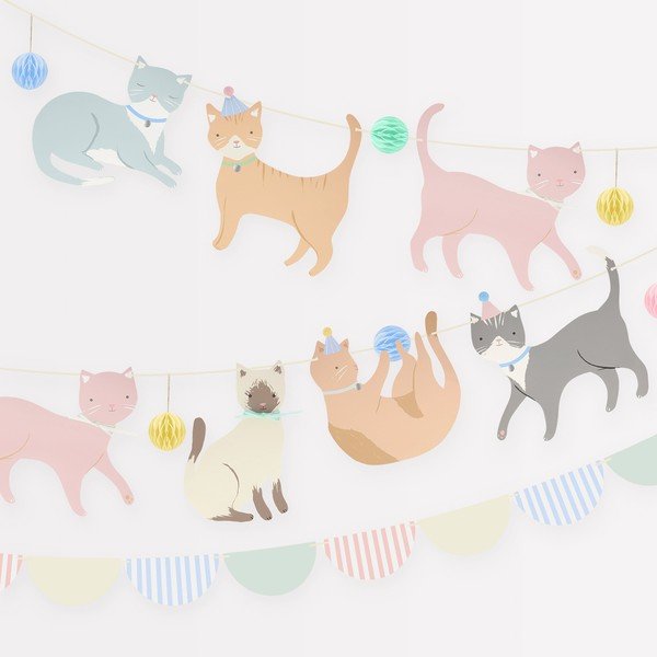 Ghirlandă Cute Kittens – Meri Meri-image-4