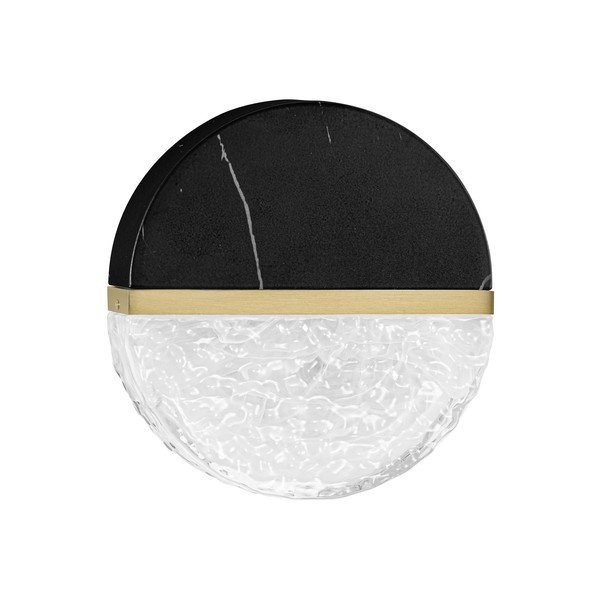 Aplică de perete neagră LED cu intensitate reglabilă din metal Dorin – Nova Luce