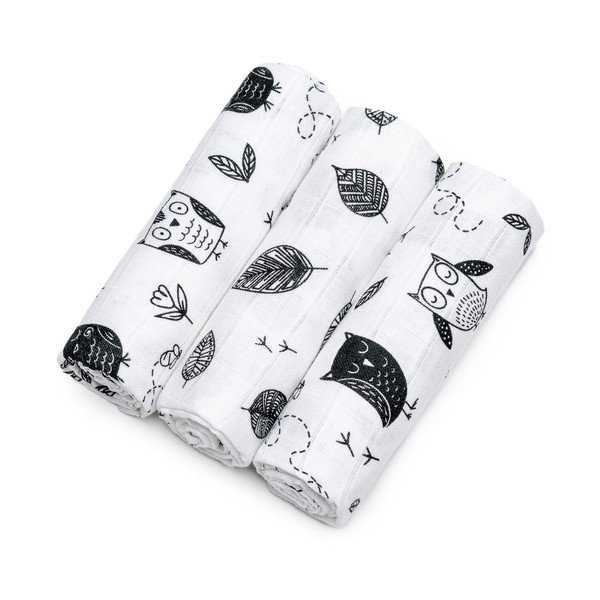 Scutece 3 buc. Owls – T-TOMI