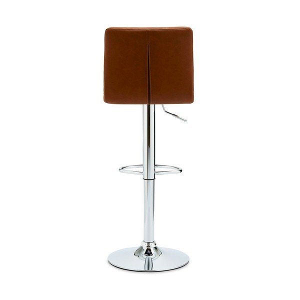 Scaune de bar maro coniac rotative 2 buc. 88 cm Coco – Furnhouse-image-2