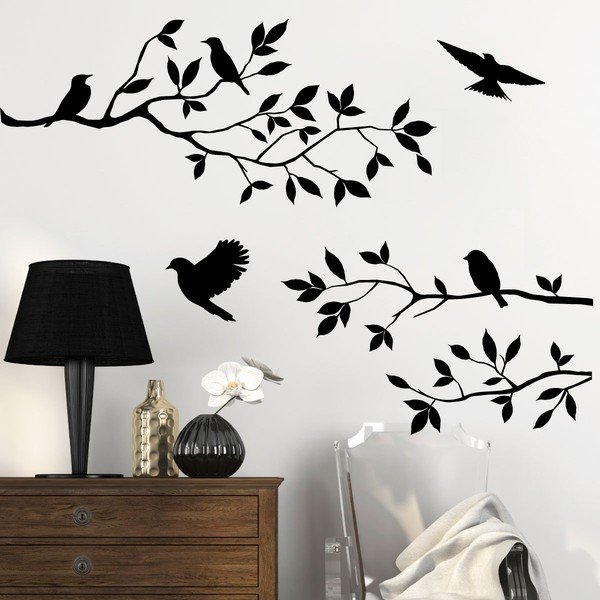 Autocolant Fanastick Birds On The Tree-image-2